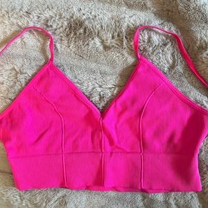 NWOT Free People intimately pink bralette